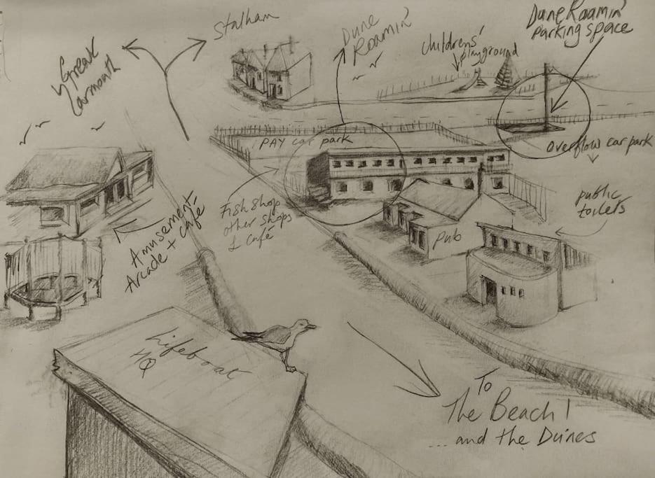 Dune Roamin': Sea Palling's Treasure - Now With Tv * Norwich